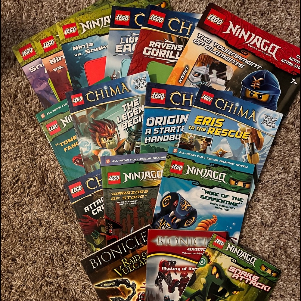Misc LEGO activity/books. Some gently used.